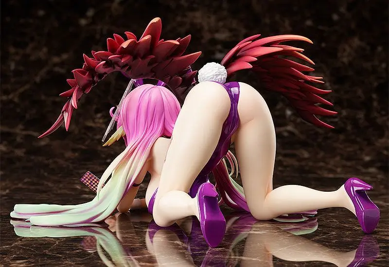 No Game No Life Zero 1/4 Jibril Bare Leg Bunny Ver. Great War Edition PVC szobor figura 30 cm termékfotó