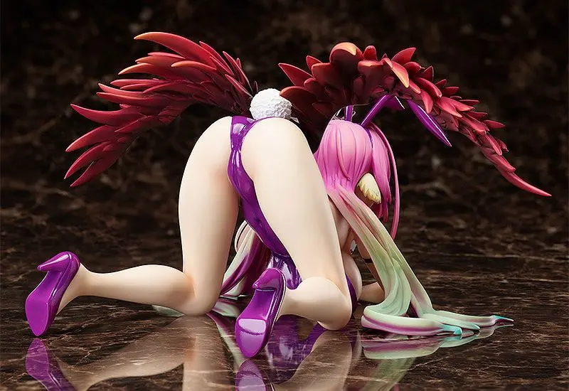 No Game No Life Zero 1/4 Jibril Bare Leg Bunny Ver. Great War Edition PVC szobor figura 30 cm termékfotó