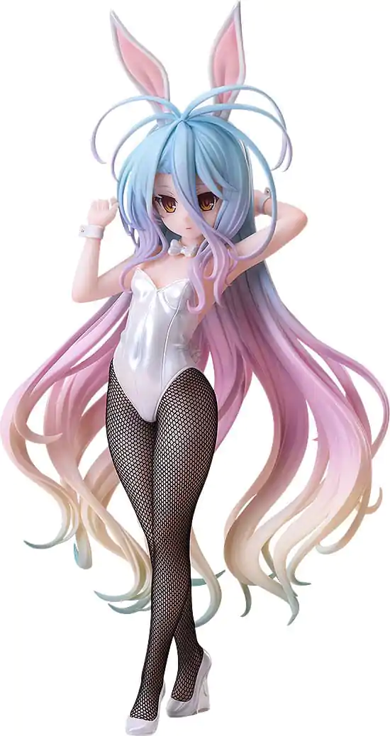 No Game No Life Zero 1/6 Shiro: Bunny Ver. PVC szobor figura 25 cm termékfotó