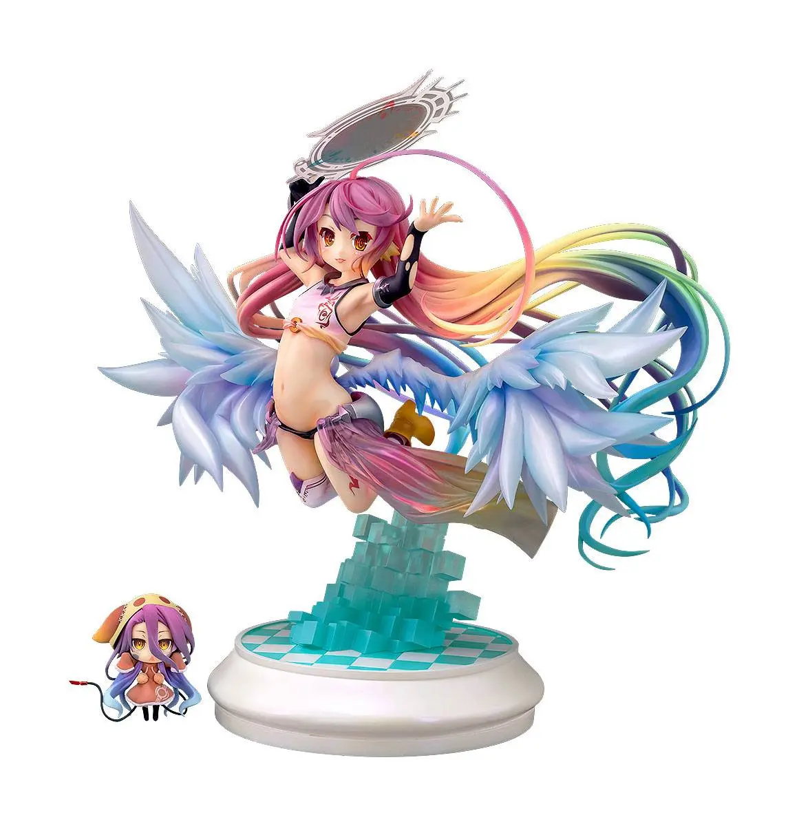 No Game No Life Zero 1/7 Jibril: Little Flügel Ver. PVC szobor figura 25 cm termékfotó