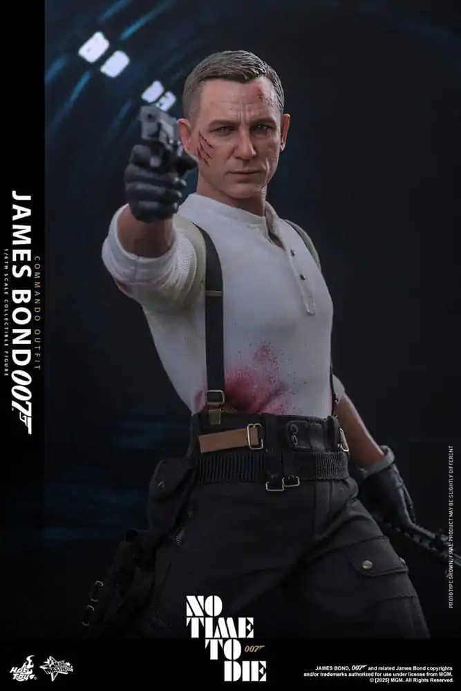 No Time To Die Movie Masterpiece 1/6 James Bond (Commando Outfit) Hot Toys Exkluzív akciófigura 30 cm termékfotó