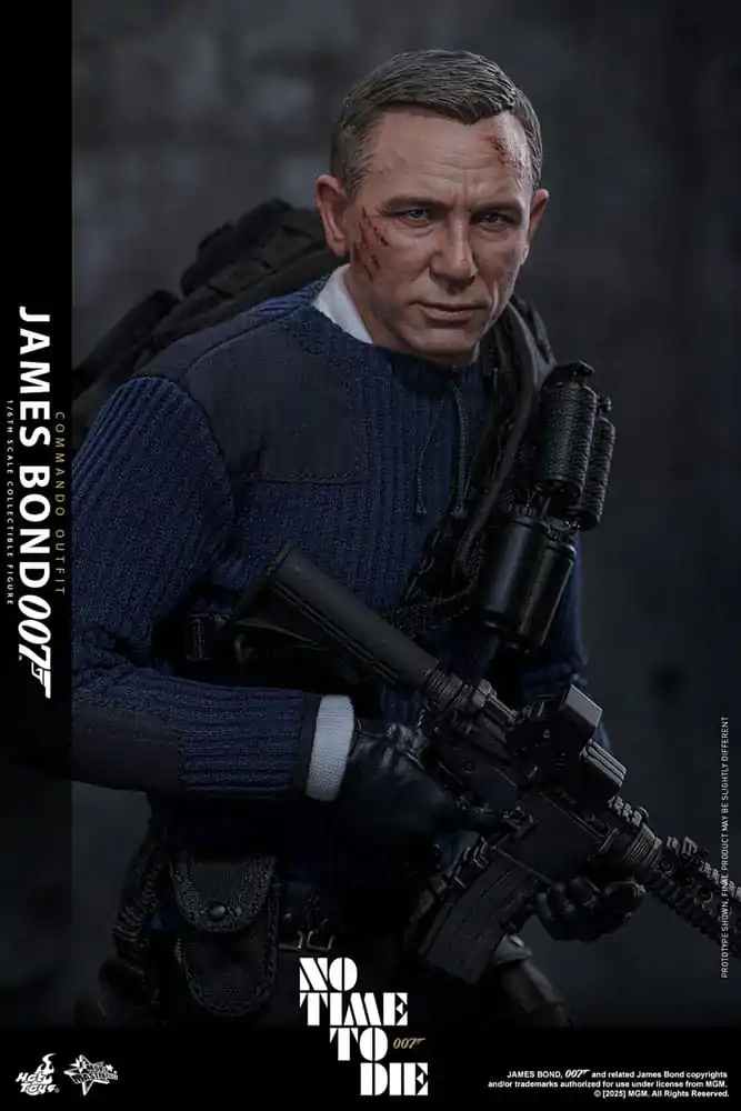 No Time To Die Movie Masterpiece 1/6 James Bond (Commando Outfit) Hot Toys Exkluzív akciófigura 30 cm termékfotó
