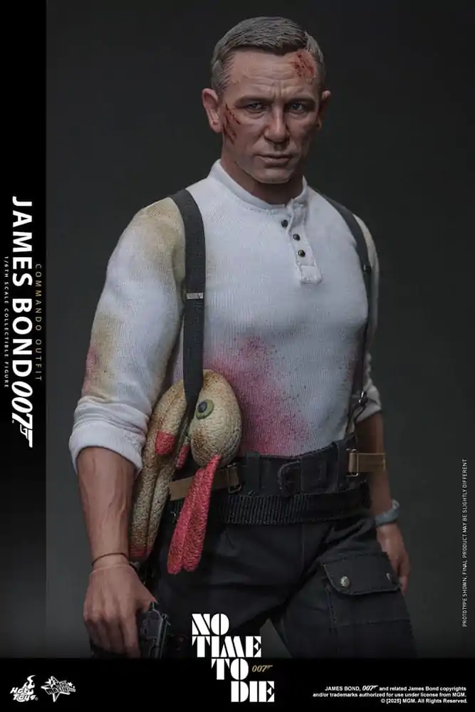 No Time To Die Movie Masterpiece 1/6 James Bond (Commando Outfit) Hot Toys Exkluzív akciófigura 30 cm termékfotó