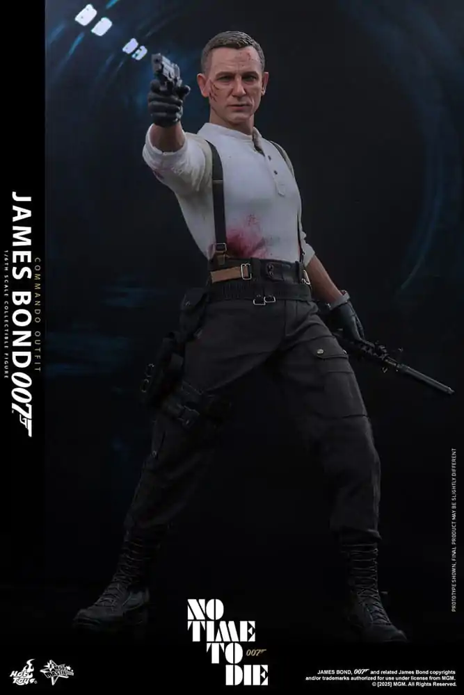 No Time To Die Movie Masterpiece 1/6 James Bond (Commando Outfit) Hot Toys Exkluzív akciófigura 30 cm termékfotó