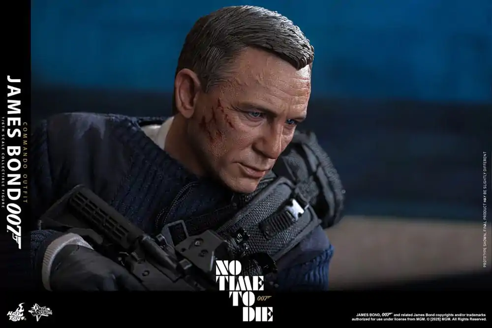 No Time To Die Movie Masterpiece 1/6 James Bond (Commando Outfit) Hot Toys Exkluzív akciófigura 30 cm termékfotó