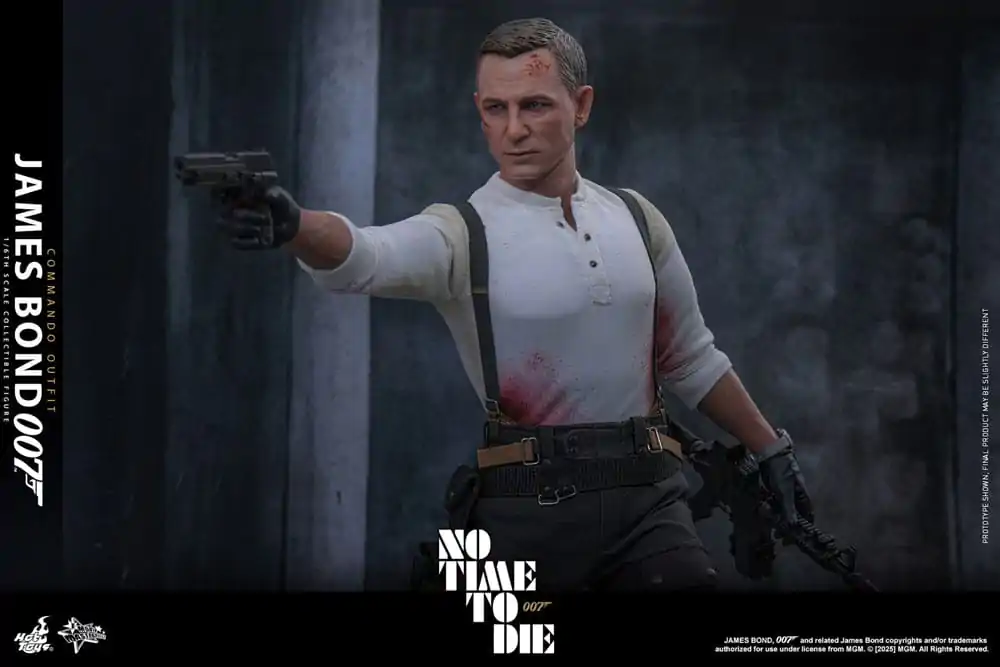 No Time To Die Movie Masterpiece 1/6 James Bond (Commando Outfit) Hot Toys Exkluzív akciófigura 30 cm termékfotó