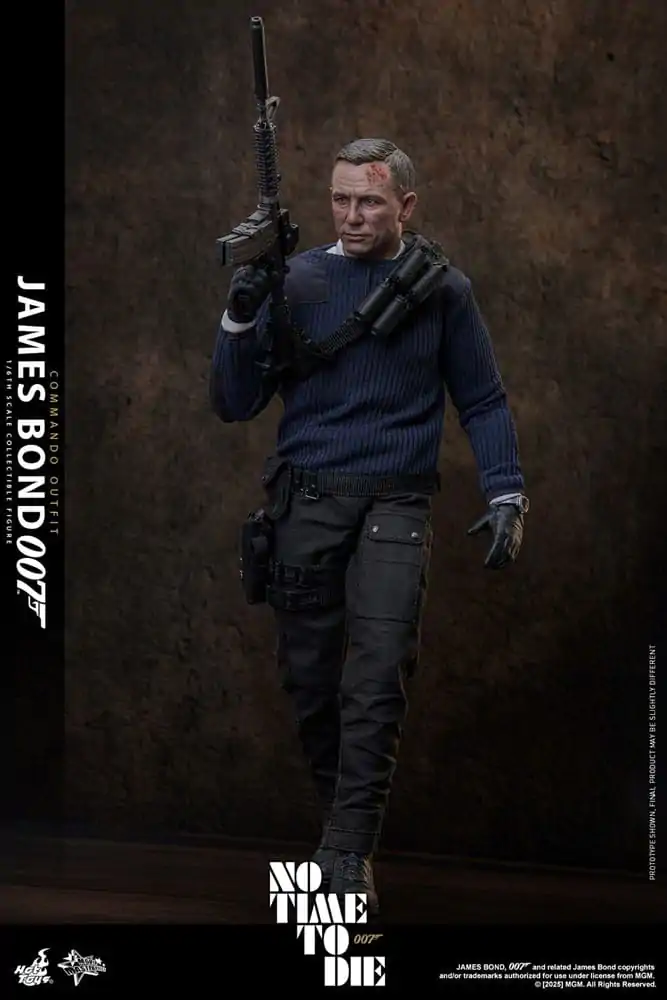 No Time To Die Movie Masterpiece 1/6 James Bond (Commando Outfit) Hot Toys Exkluzív akciófigura 30 cm termékfotó