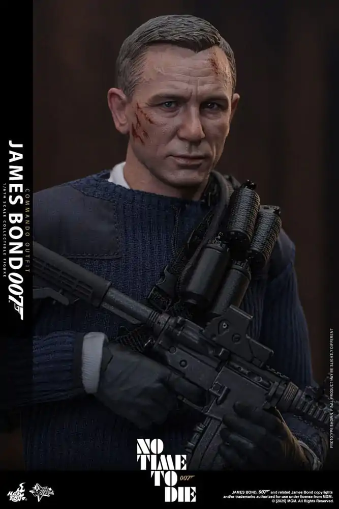 No Time To Die Movie Masterpiece 1/6 James Bond (Commando Outfit) Hot Toys Exkluzív akciófigura 30 cm termékfotó