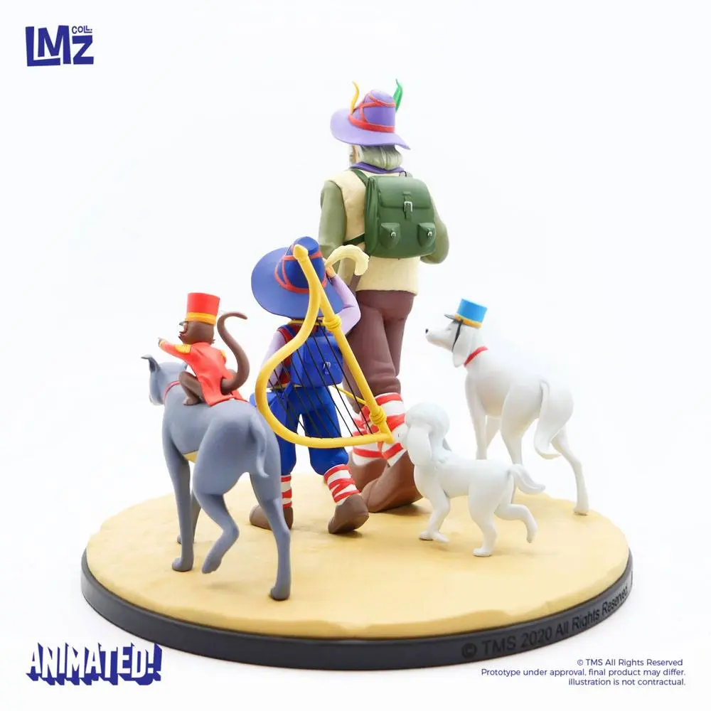 Nobody's boy: Remi Remi, Vitalis, Dolce, Zerbino &amp; Joli-Coeur szobor figura22 cm termékfotó