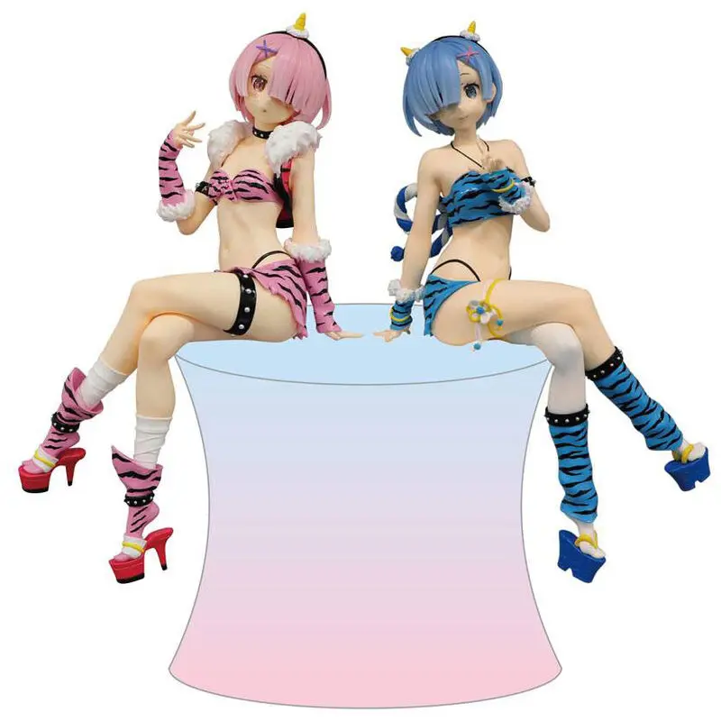 Noodle Stopper Re:Zero Rem and Ram szobor figura 16cm termékfotó