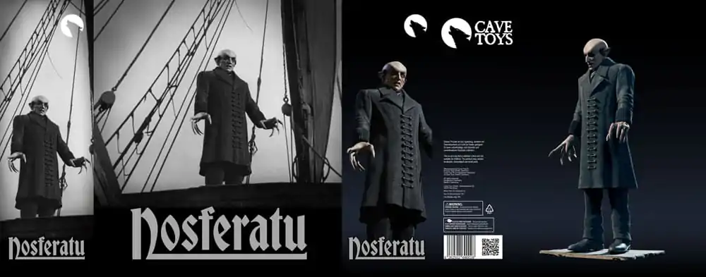 Nosferatu 1/10 Max Schreck Death Scene szobor figura 18 cm termékfotó