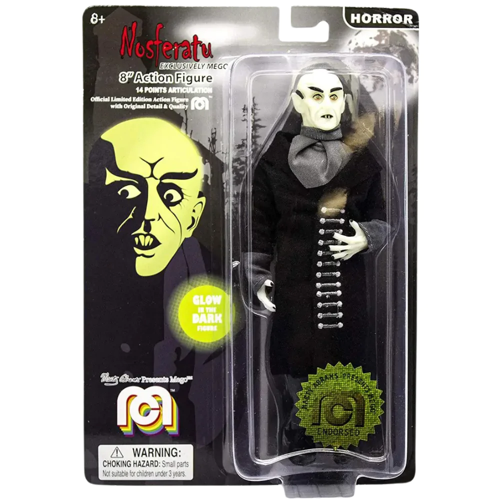 Nosferatu Nosferatu (Glow in the Dark) akciófigura 20 cm termékfotó