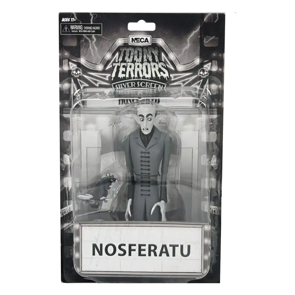 Nosferatu Toony Terrors Count Orlok Silver Screen Edition akciófigura 15 cm termékfotó