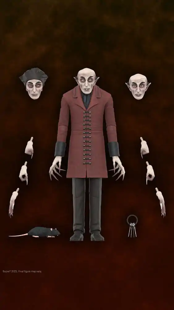 Nosferatu Ultimates Action Figure Count Orlok Wave 2 18 cm termékfotó