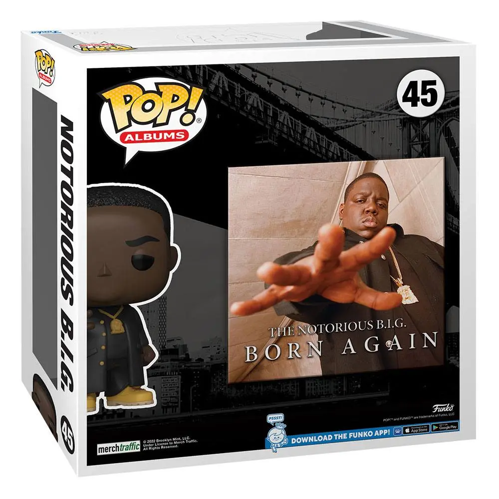 Notorious B.I.G. Funko POP! Albums Vinyl figura Biggie Smalls - Born Again 9 cm termékfotó