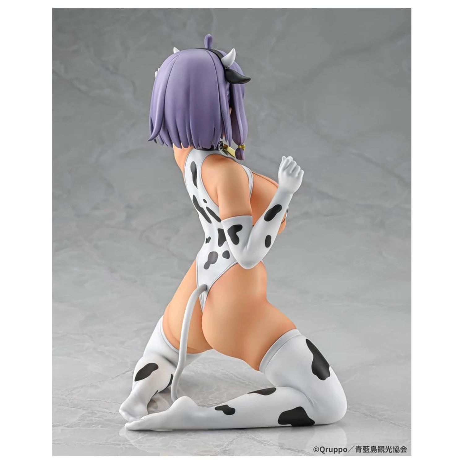 Nukitashi The Animation 1/5 Misaki Hotori Cow print costume Tanned Ver. PVC szobor figura 22 cm  termékfotó