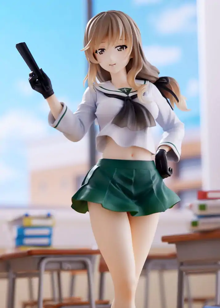 Oarai Girls High 1/7 Chiyo Shimada PVC szobor figura 25 cm termékfotó