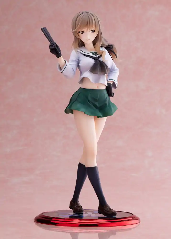 Oarai Girls High 1/7 Chiyo Shimada PVC szobor figura 25 cm termékfotó