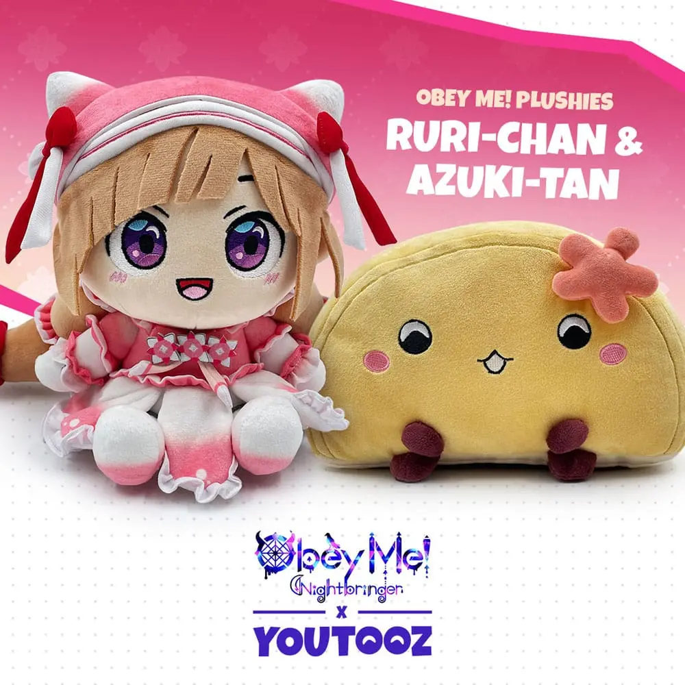 Obey Me! Azuki-Tan plüss figura 22 cm termékfotó