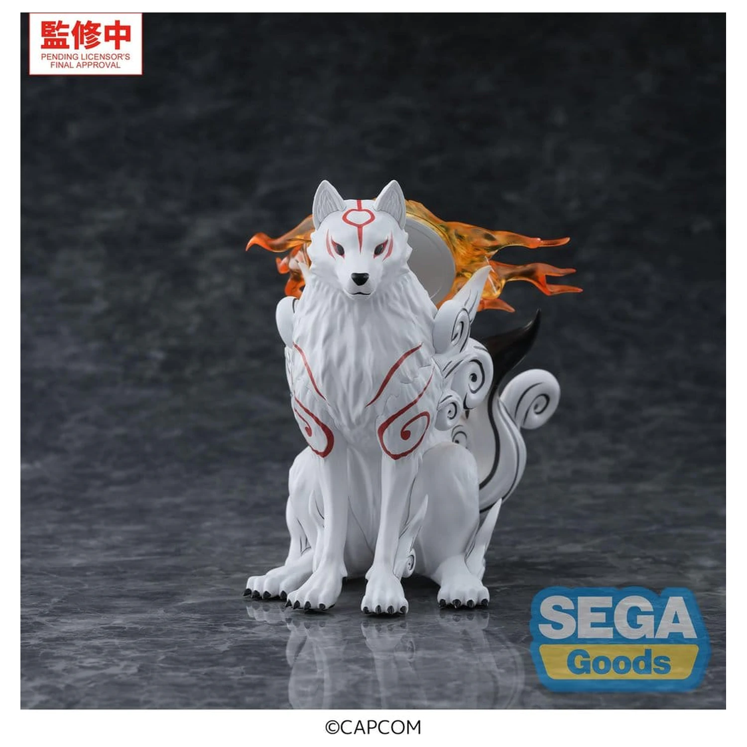 Okami High Premium PVC figura Amaterasu 14 cm termékfotó