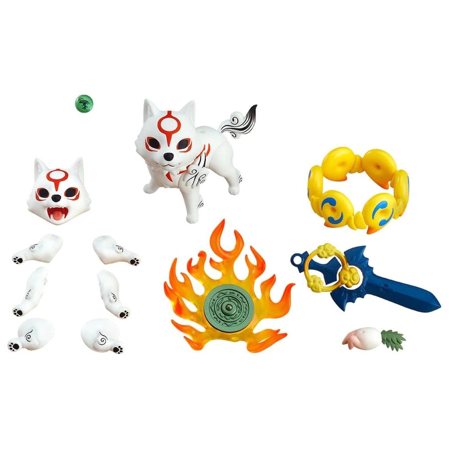Okami Nendoroid akciófigura Amaterasu DX Ver. 10 cm termékfotó