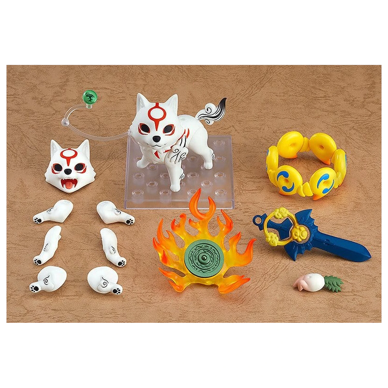 Okami Nendoroid akciófigura Amaterasu DX Ver. 10 cm termékfotó
