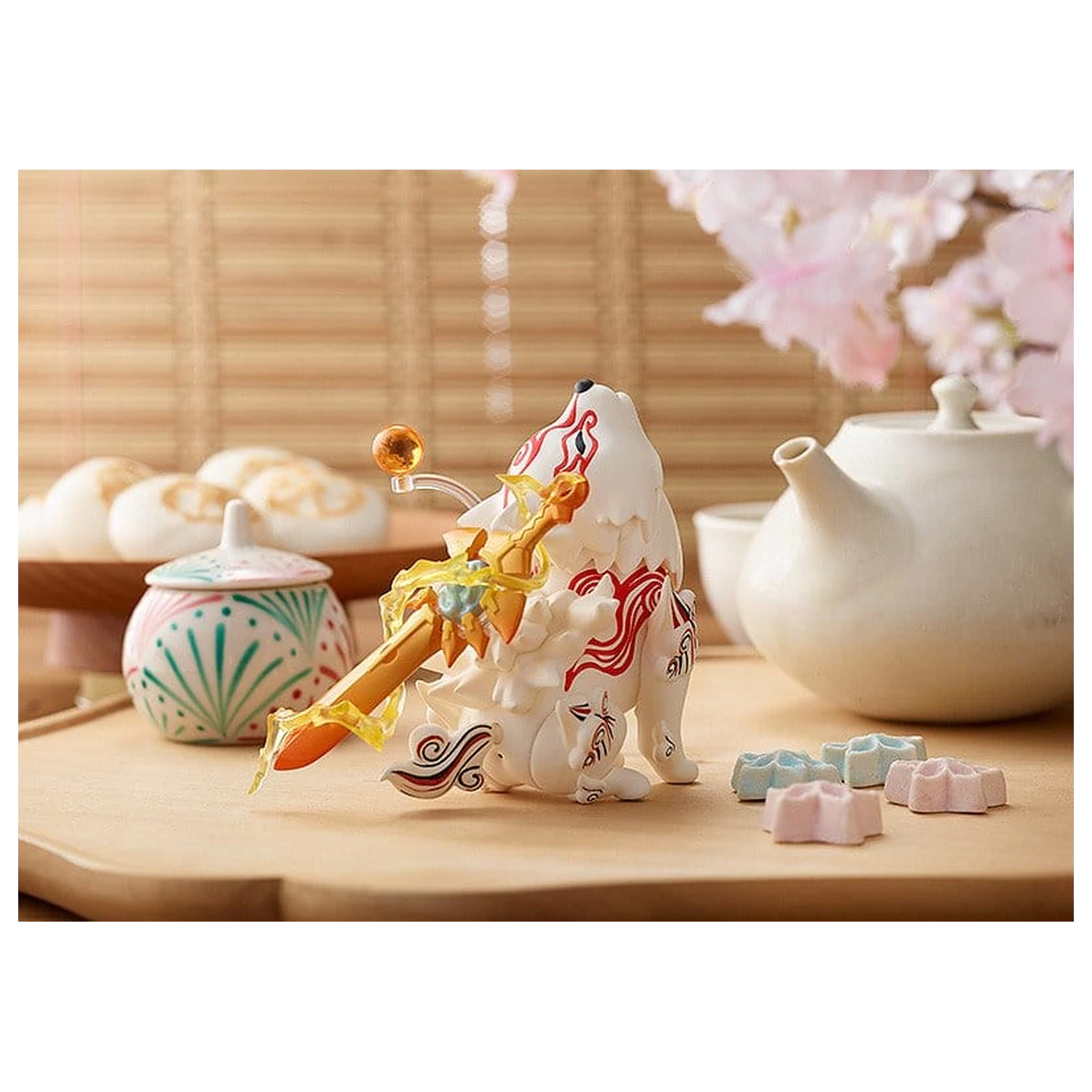 Okami Nendoroid akciófigura Shiranui DX Ver. 10 cm termékfotó