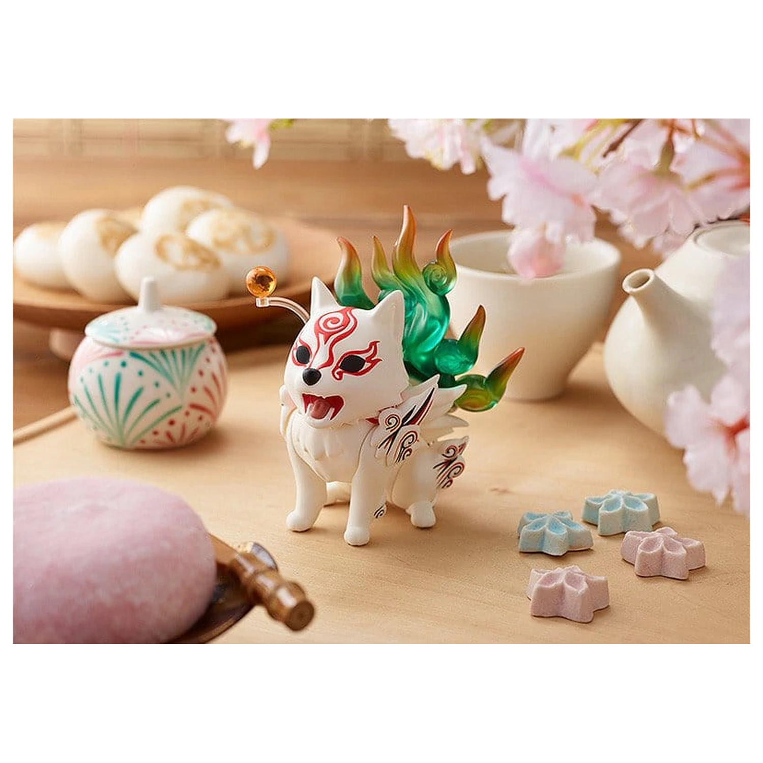 Okami Nendoroid akciófigura Shiranui DX Ver. 10 cm termékfotó
