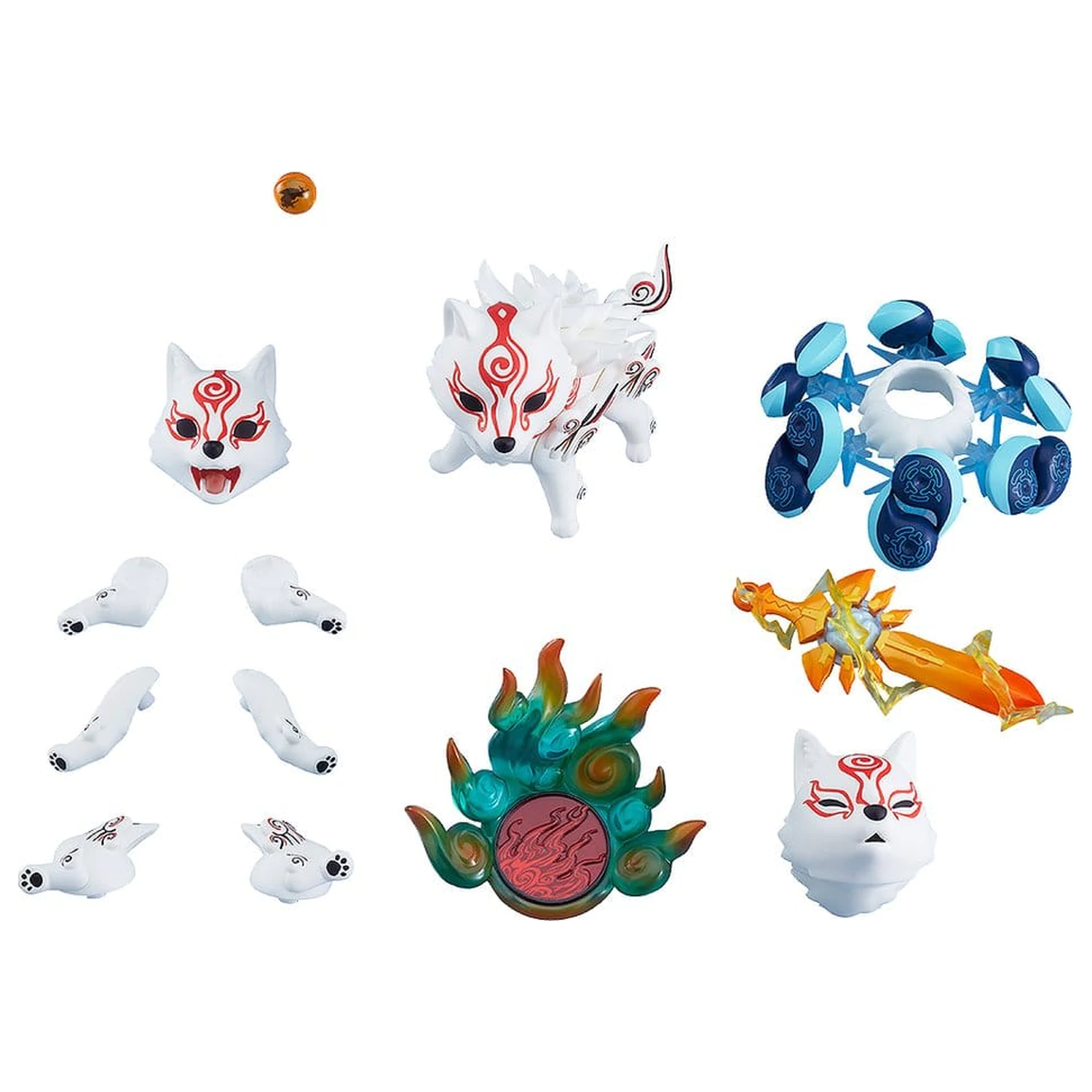 Okami Nendoroid akciófigura Shiranui DX Ver. 10 cm termékfotó