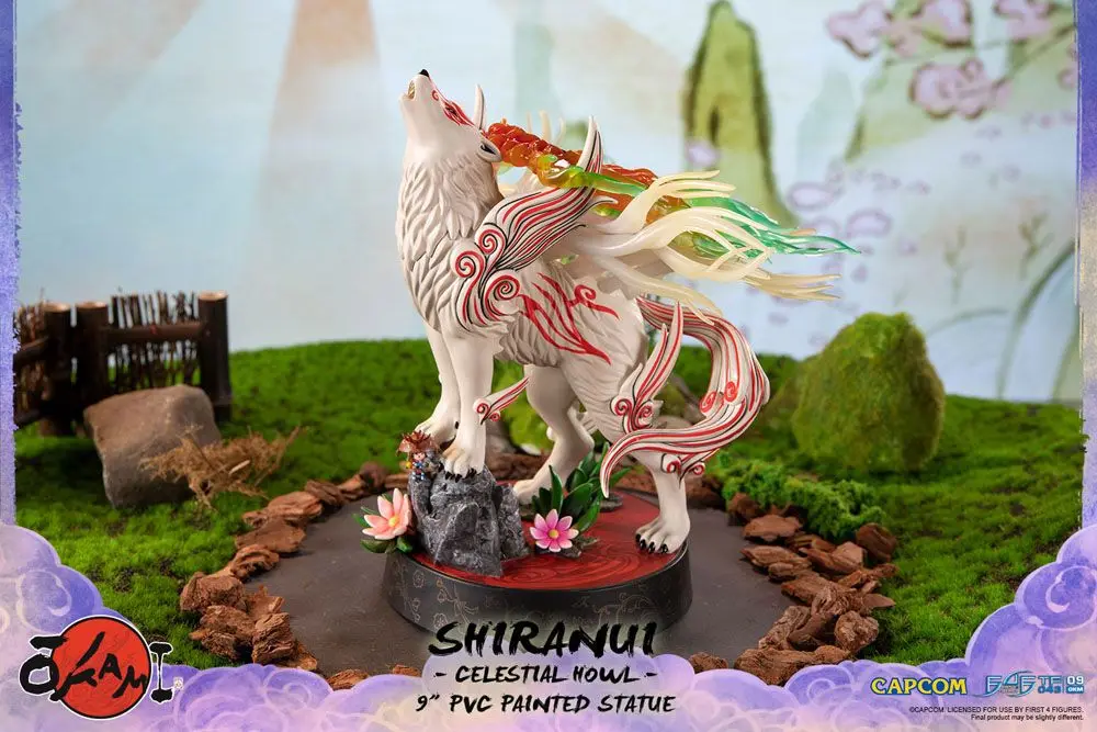 Okami Shiranui (Celestial Howl) PVC szobor figura 23 cm termékfotó
