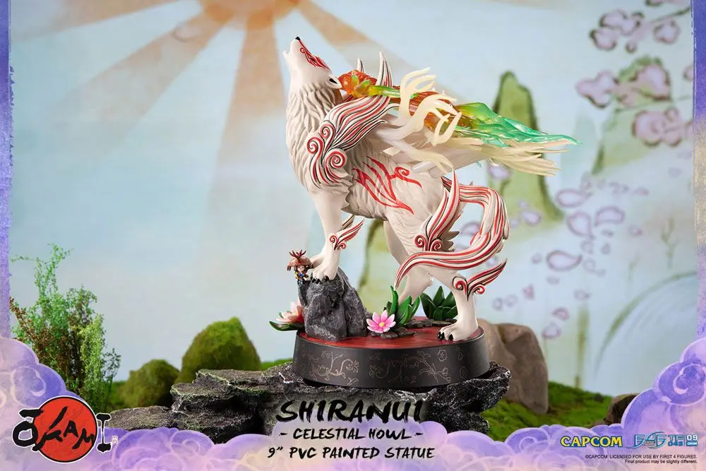 Okami Shiranui (Celestial Howl) PVC szobor figura 23 cm termékfotó