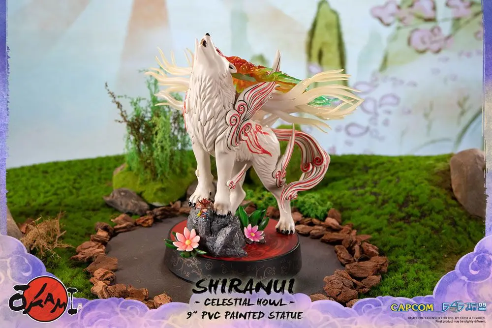 Okami Shiranui (Celestial Howl) PVC szobor figura 23 cm termékfotó