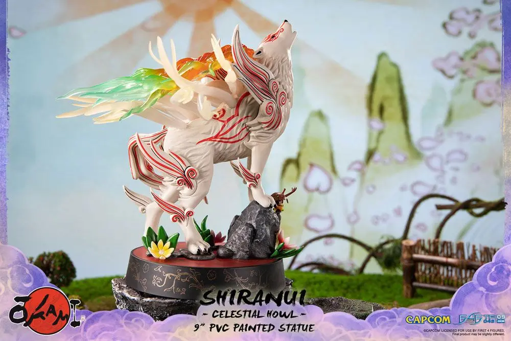 Okami Shiranui (Celestial Howl) PVC szobor figura 23 cm termékfotó