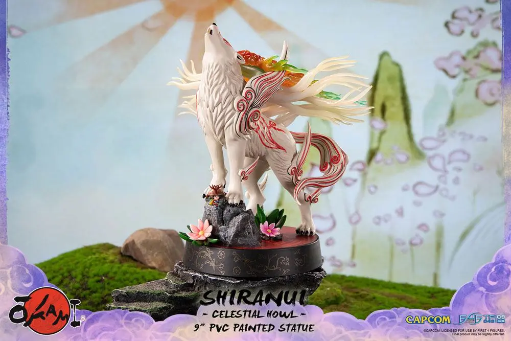 Okami Shiranui (Celestial Howl) PVC szobor figura 23 cm termékfotó