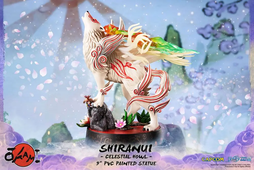 Okami Shiranui (Celestial Howl) PVC szobor figura 23 cm termékfotó