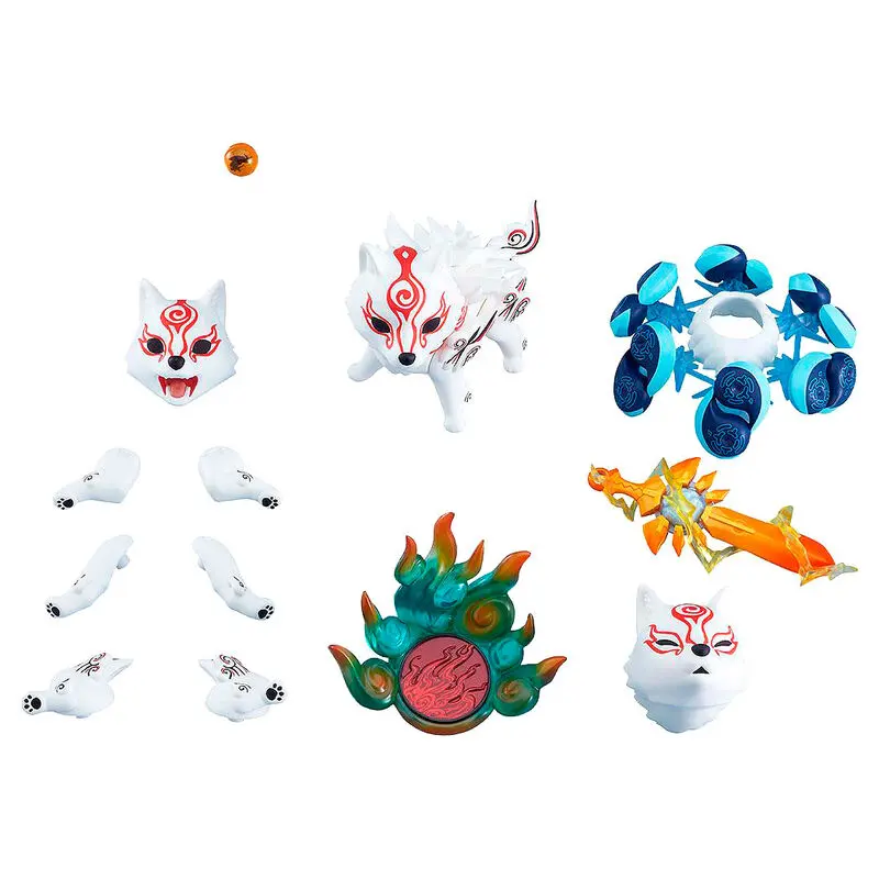 Okami Shiranui Deluxe Version Nendoroid figura 10cm termékfotó