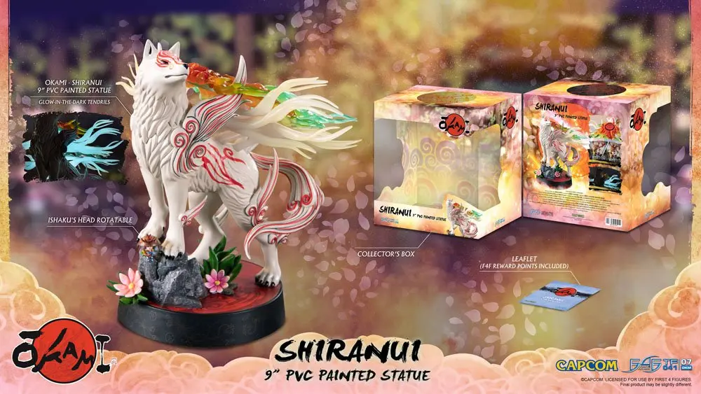 Okami Shiranui (Standard Pose) PVC szobor figura 23 cm termékfotó
