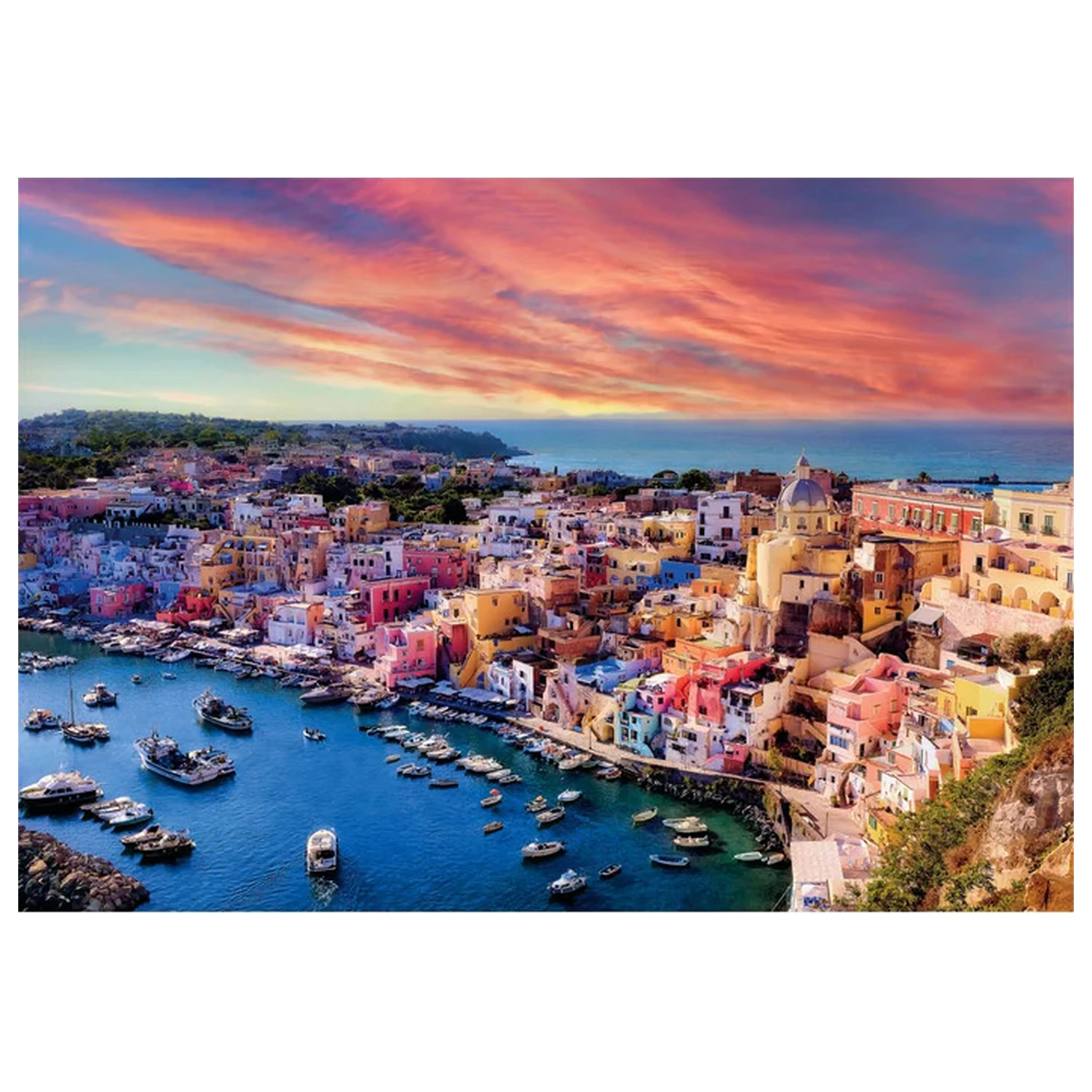 Olaszország Procida 1500 db-os puzzle termékfotó