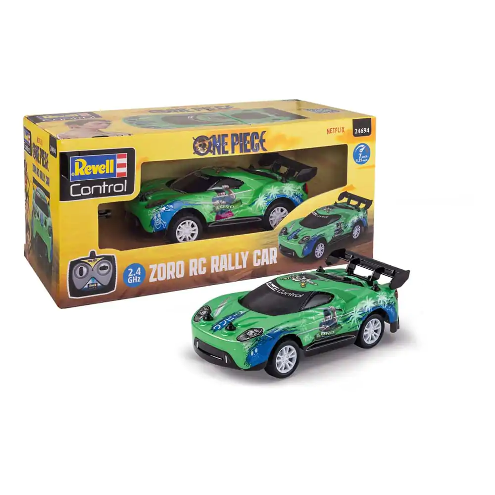 One Piece 1/24 Zoro Rally Car távirányítós autó 14 cm termékfotó