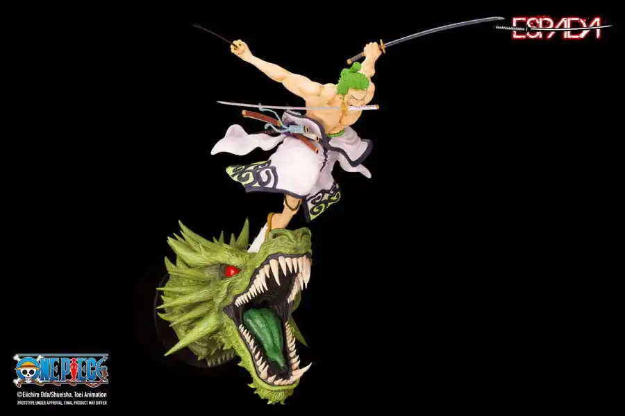 One Piece 1/8 Roronoa Zoro PVC szobor figura 36 cm termékfotó