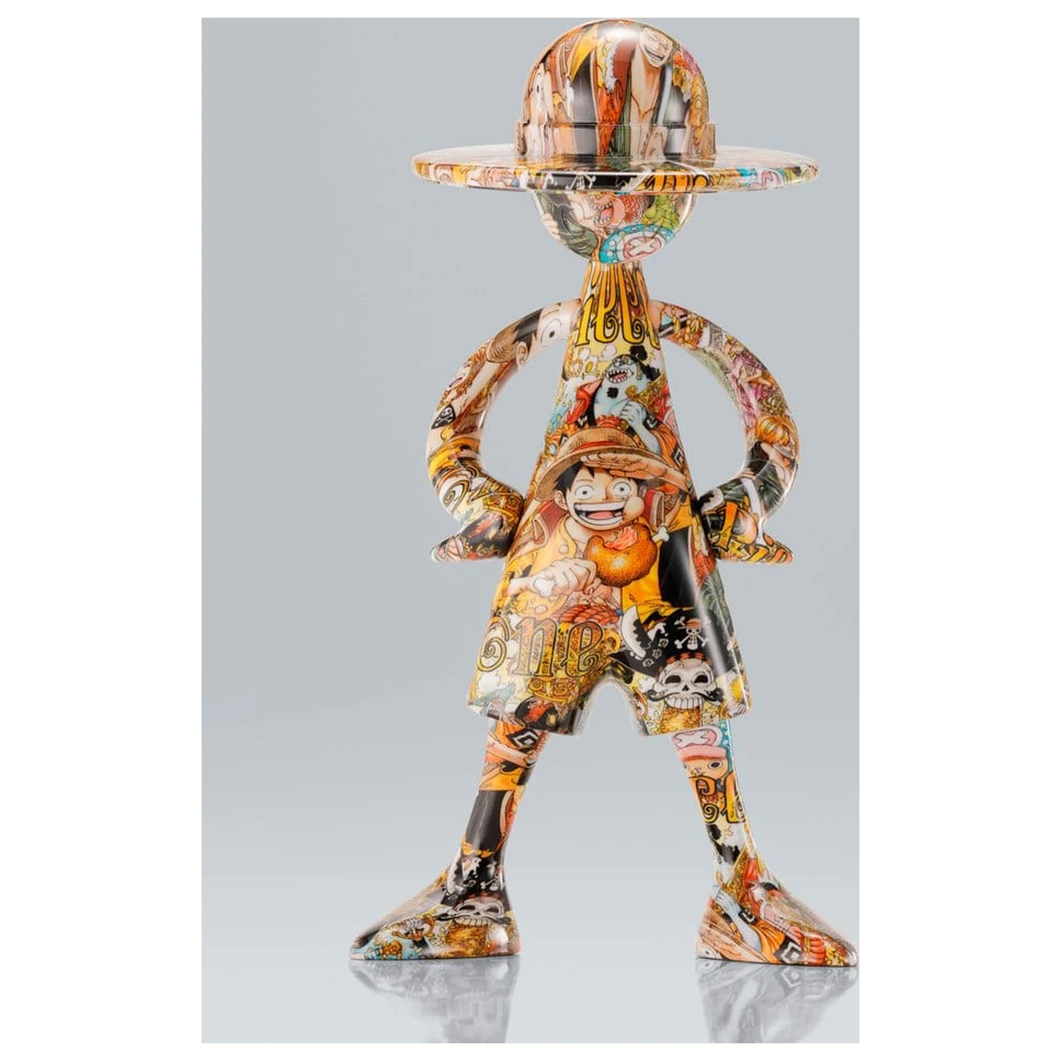 One Piece 1000 Logs Anniversary Luffy's ArtCanvas figura 1/8 Luffy 22 cm termékfotó