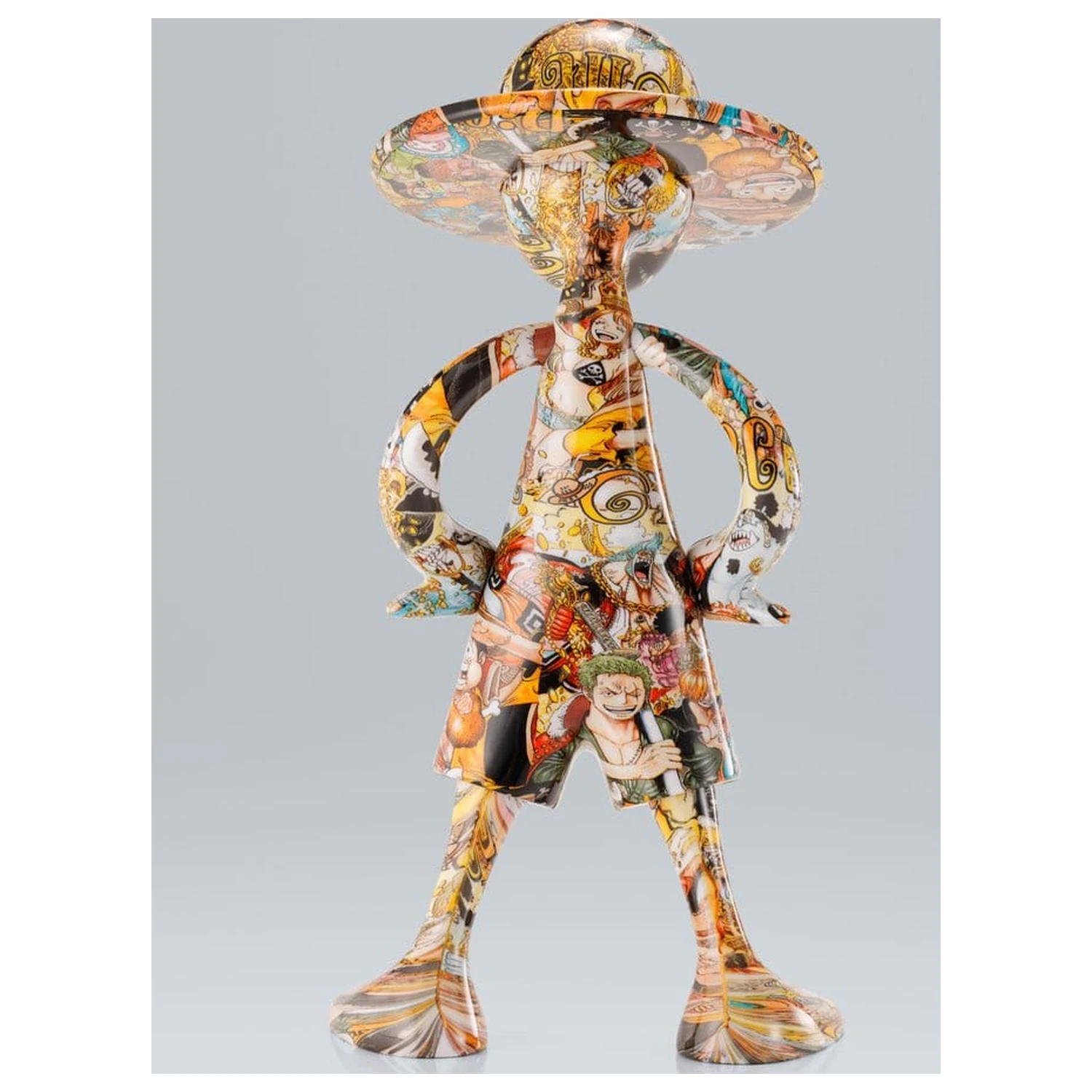 One Piece 1000 Logs Anniversary Luffy's ArtCanvas figura 1/8 Luffy 22 cm termékfotó