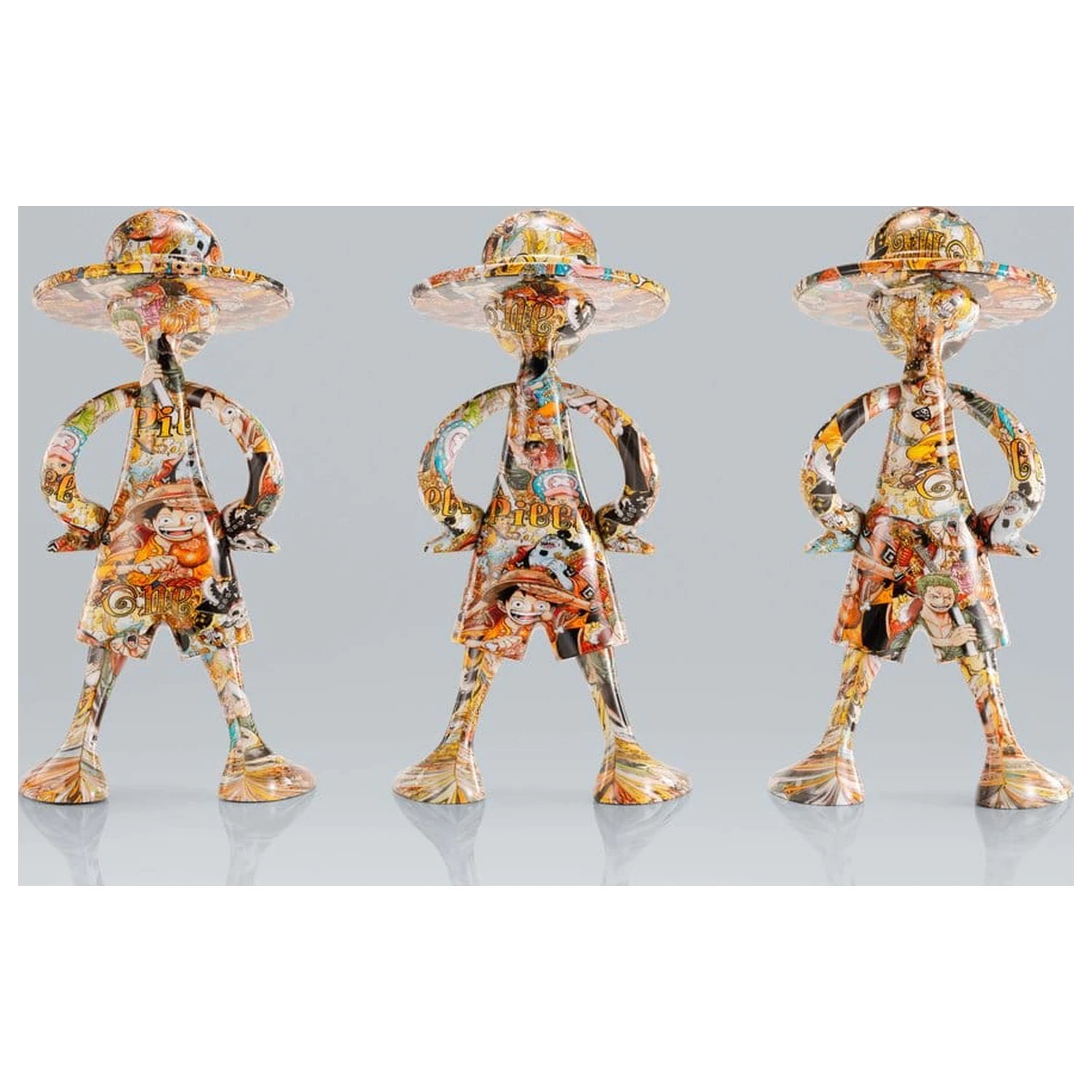 One Piece 1000 Logs Anniversary Luffy's ArtCanvas figura 1/8 Luffy 22 cm termékfotó