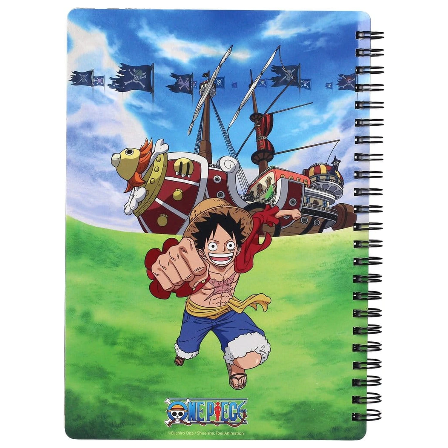 One Piece 3D Effect Group 5 A5 jegyzetfüzet   termékfotó