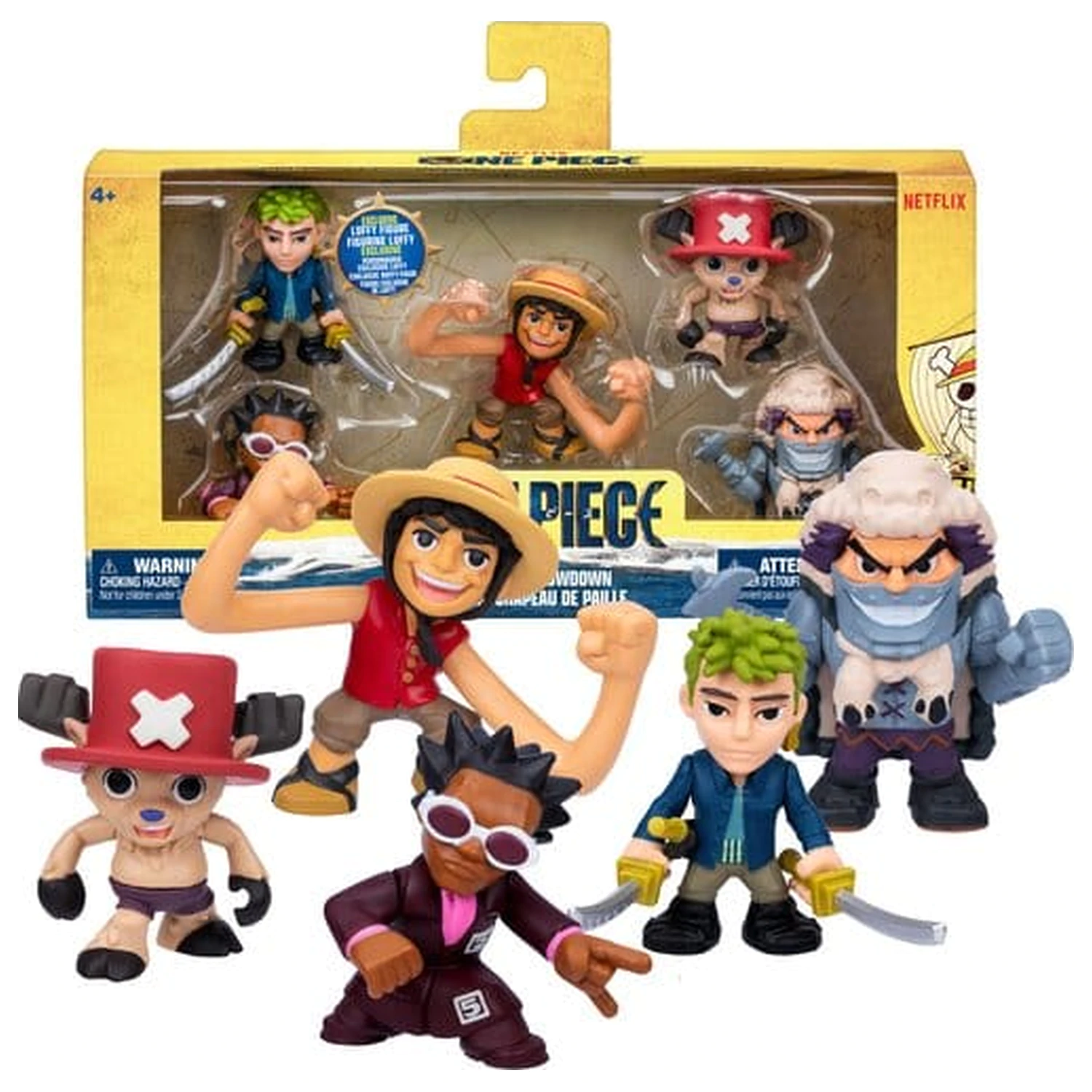 One Piece 5 db-os Mini figura csomag termékfotó