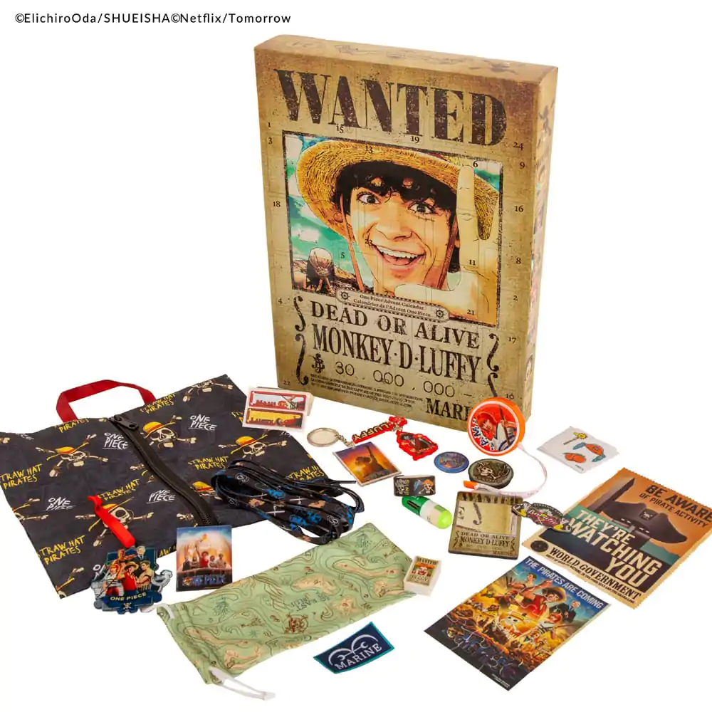 One Piece adventi kalendárium 2025 termékfotó