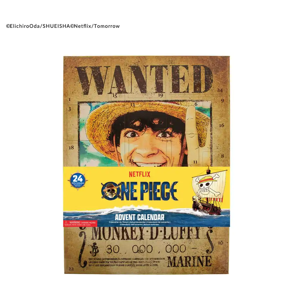 One Piece adventi kalendárium 2025 termékfotó