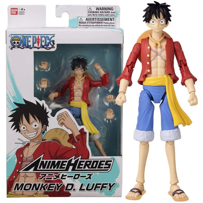 One Piece Anime Heroes Monkey D Luffy figura 16cm termékfotó