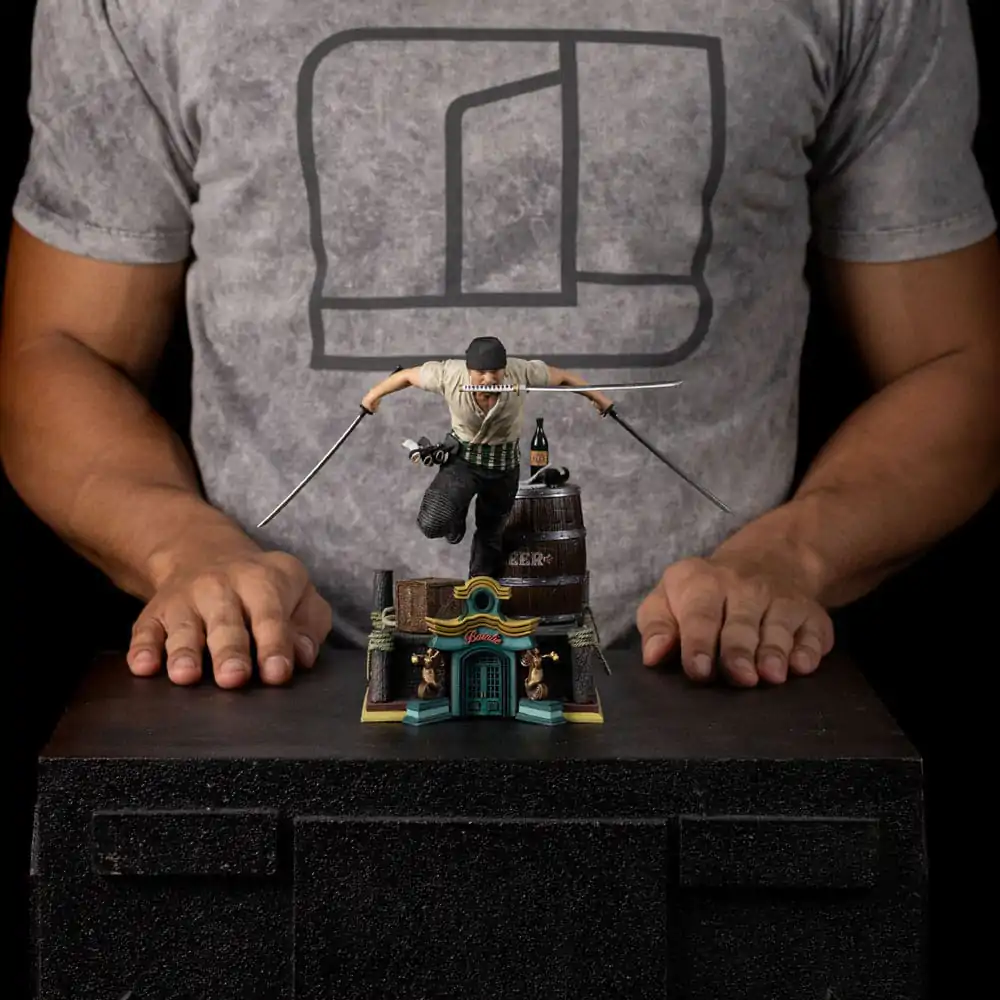 One Piece Art Scale 1/10 Zoro szobor figura 19 cm termékfotó
