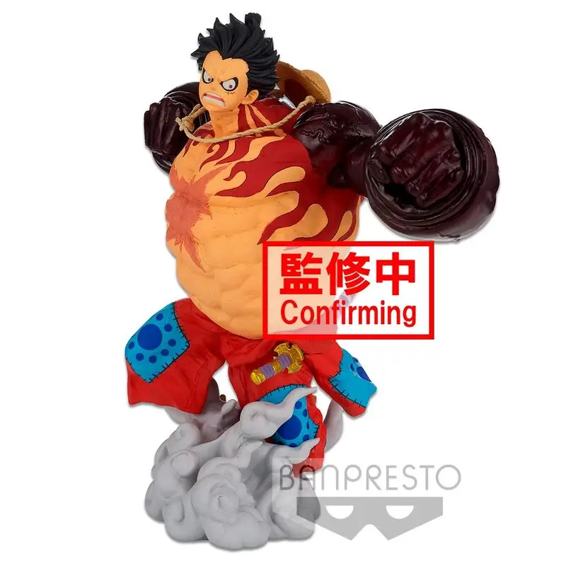 One Piece Banpresto World figura Colosseum 3 Super Master Stars Piece The Monkey D.Luffy Gear4 The Original figura 22cm termékfotó